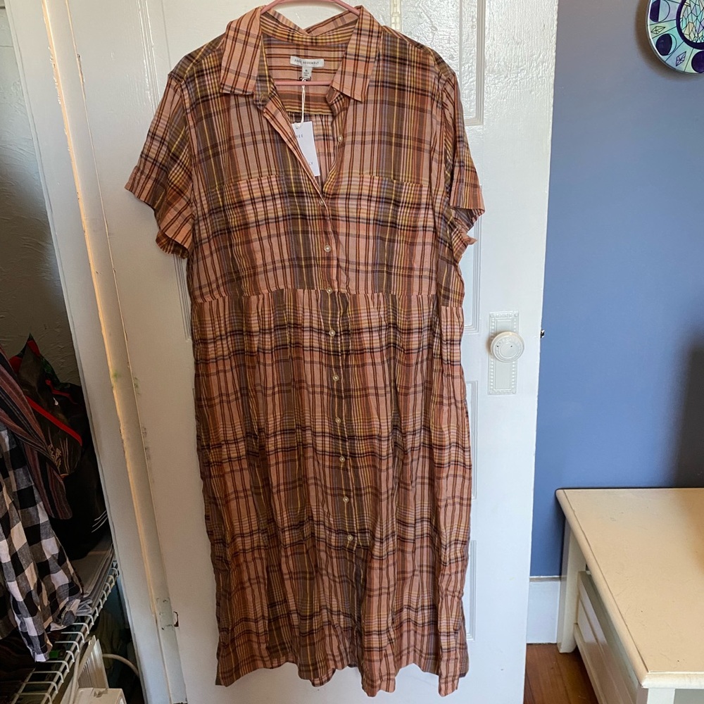 Plaid dress